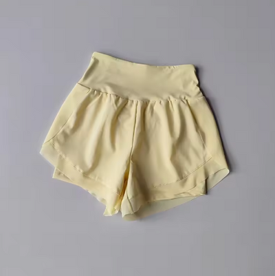 Secret Polly Women's Ultra-Soft High-Waisted Flow Shorts